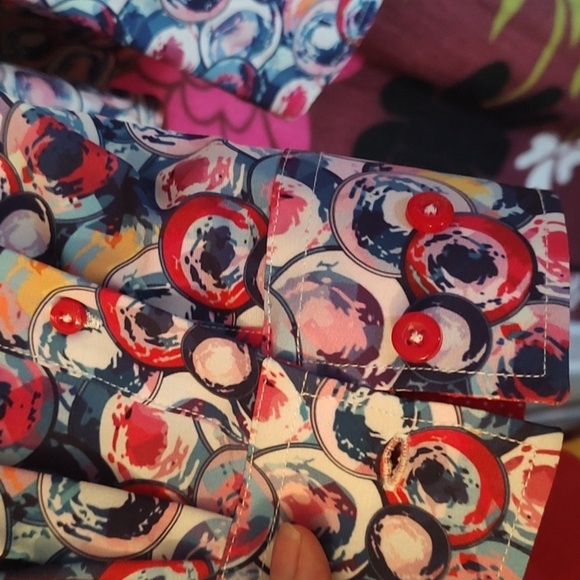 XXL Alex Vando GEOMETRIC CIRCLE Long Sleeve Button Up Shirt Size 2XL EUC - Picture 5 of 8